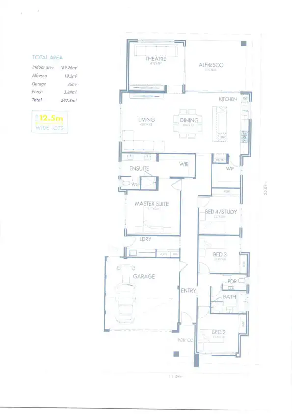 Floorplan of Homely house listing, 24 Barcelona Road, Piara Waters WA 6112