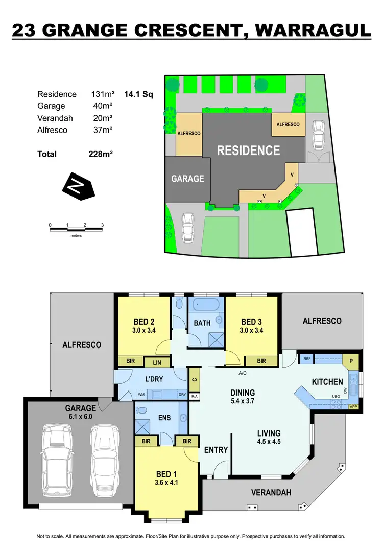 Floorplan of Homely townhouse listing, 23 Grange Crescent, Warragul VIC 3820