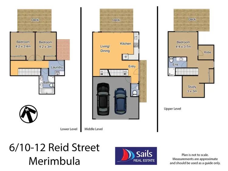 Floorplan of Homely unit listing, 6/10-12 Reid Street, Merimbula NSW 2548