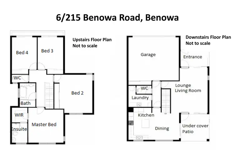 Floorplan of Homely townhouse listing, 6/215 Benowa Road, Benowa QLD 4217