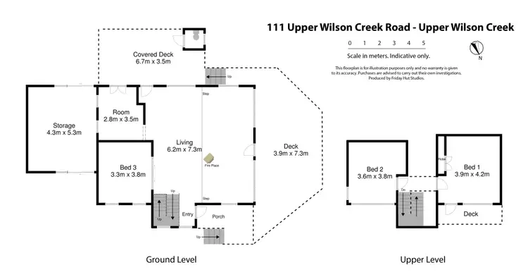 Floorplan of Homely rural property listing, 111 Upper Wilsons Creek Road, Upper Wilsons Creek NSW 2482