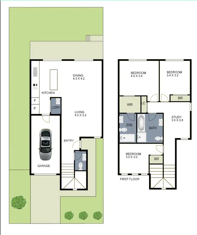 Floorplan of Homely house listing, 3 Edinburgh Circuit, Bundoora VIC 3083