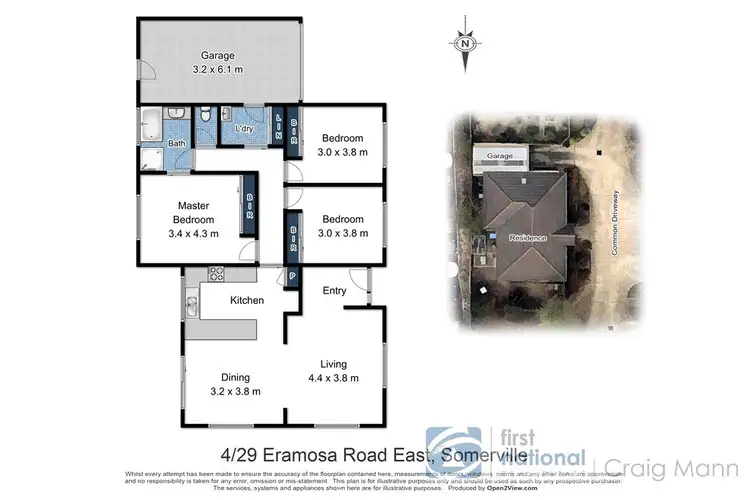 Floorplan of Homely unit listing, 4/29 Eramosa Road East, Somerville VIC 3912