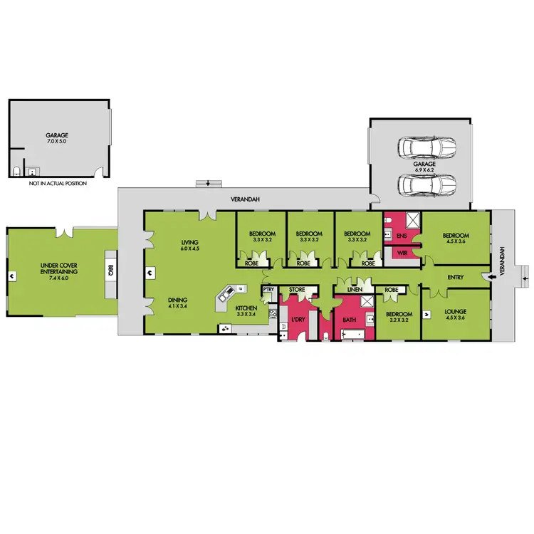 Floorplan of Homely house listing, 12 BLACKHEATH MEWS, Waurn Ponds VIC 3216