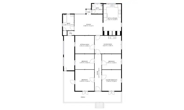Floorplan of Homely house listing, 4 HIGH STREET, Ebbw Vale QLD 4304