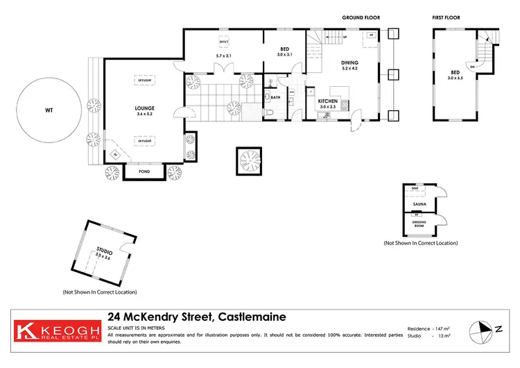 Floorplan of Homely house listing, 24 McKendry Street, Castlemaine VIC 3450