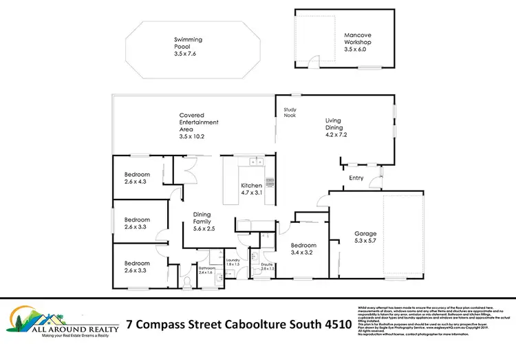 Floorplan of Homely house listing, 7 COMPASS STREET, Caboolture South QLD 4510