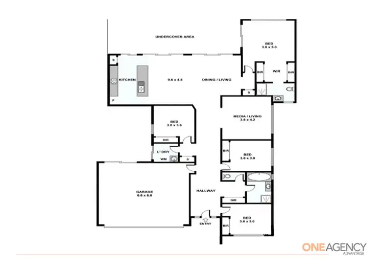 Floorplan of Homely house listing, 46 Clementine Street, Bellmere QLD 4510