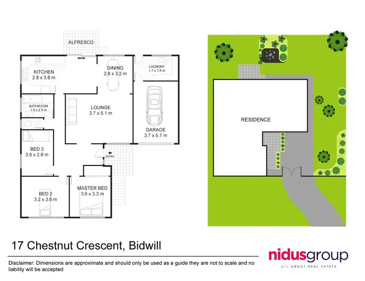 Floorplan of Homely house listing, 17 Chestnut Crescent, Bidwill NSW 2770