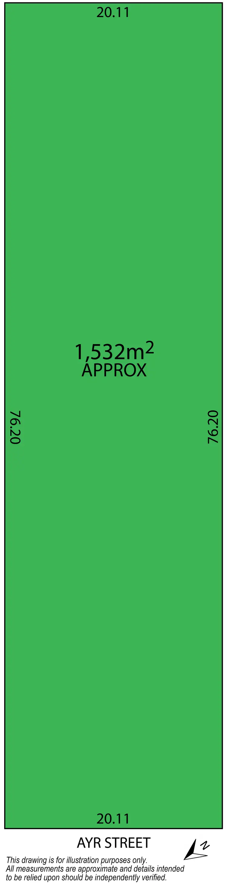 Floorplan of Homely land listing, 28 Ayr Street, Bridgewater SA 5155