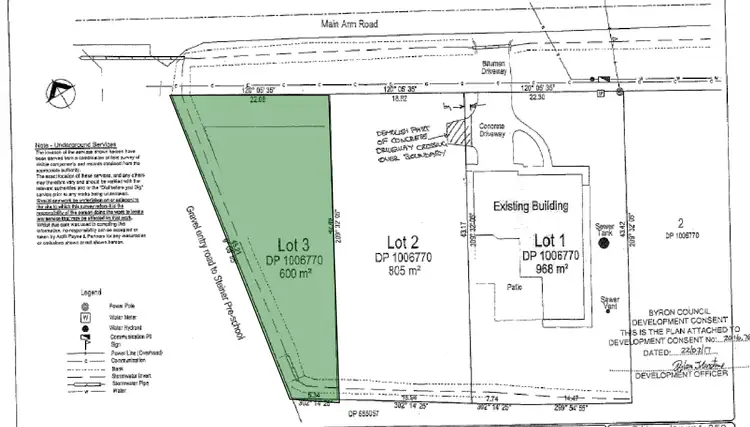 Floorplan of Homely land listing, 78 Main Arm Rd, Mullumbimby NSW 2482