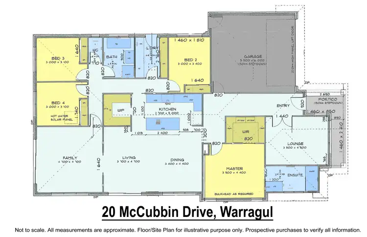 Floorplan of Homely house listing, 20 McCubbin Drive, Warragul VIC 3820