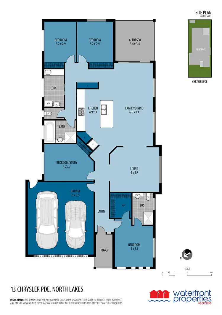 Floorplan of Homely house listing, 13 CHRYSLER PARADE, North Lakes QLD 4509