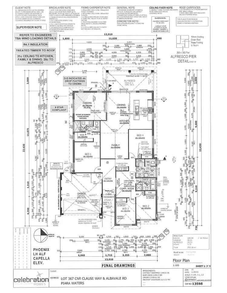 Floorplan of Homely house listing, 8 Clause Way, Piara Waters WA 6112