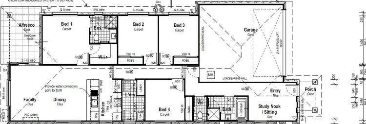 Floorplan of Homely house listing, Address available on request
