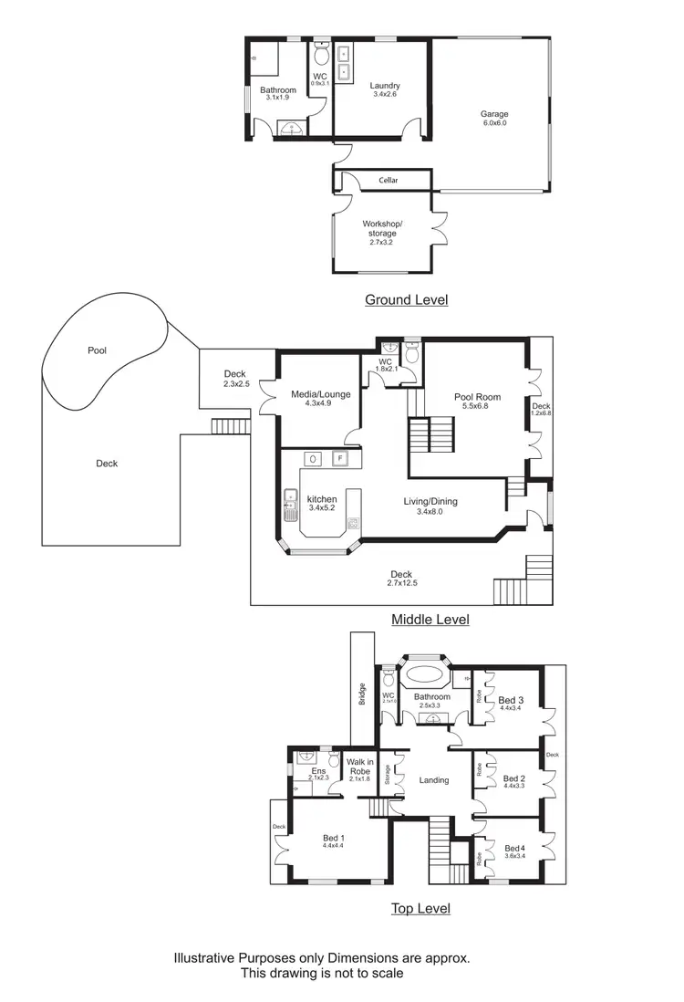Floorplan of Homely house listing, 18 Chatham Terrace, Smithfield QLD 4878