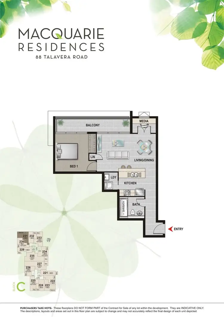 Floorplan of Homely apartment listing, 631/9 Alma Road, Macquarie Park NSW 2113