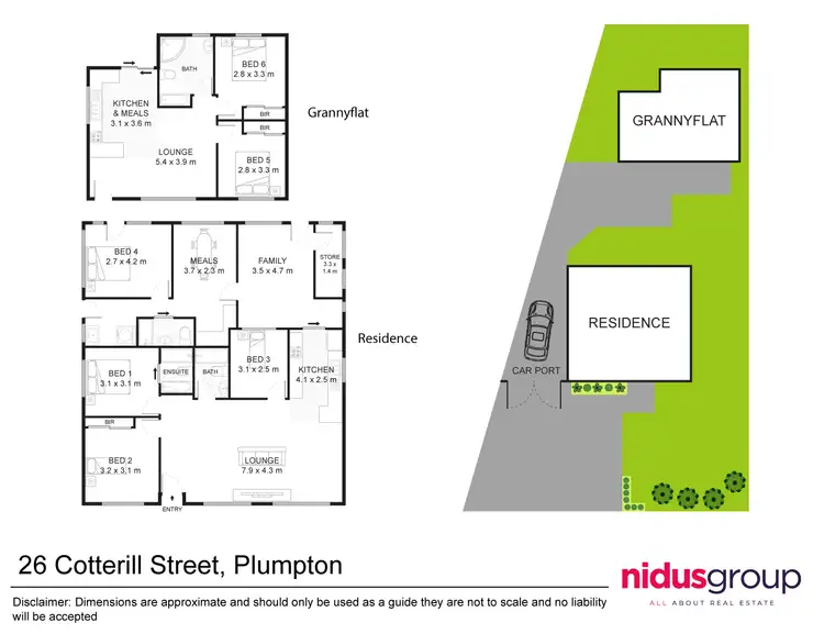 Floorplan of Homely house listing, 26 Cotterill Street, Plumpton NSW 2761