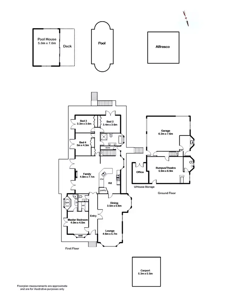 Floorplan of Homely house listing, 9-11 Leemak Crescent, Berwick VIC 3806