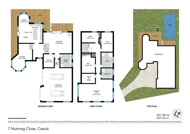 Floorplan of Homely house listing, 7 Nutmeg Close, Casula NSW 2170