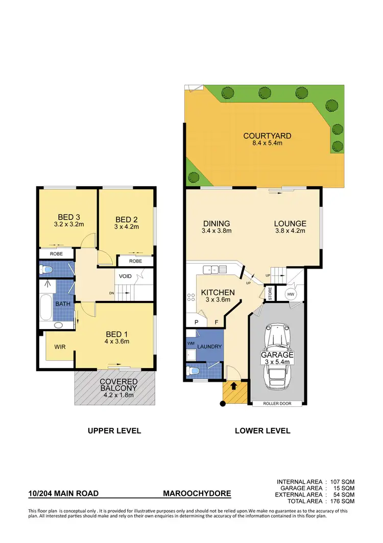 Floorplan of Homely unit listing, 10/204 Main Road, Maroochydore QLD 4558