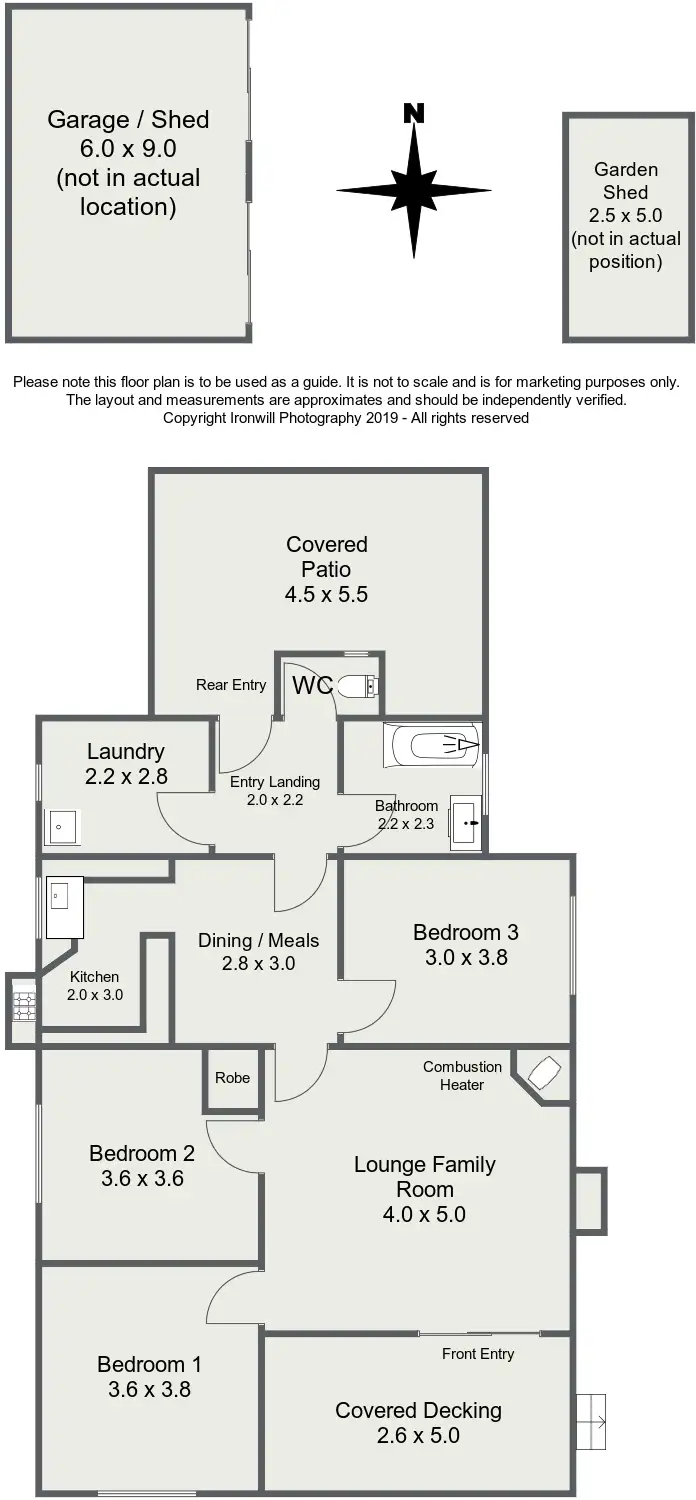 Floorplan of Homely house listing, 17 GRAY TERRACE, Mount Burr SA 5279