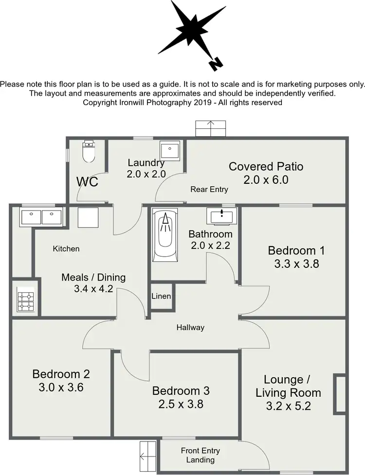 Floorplan of Homely house listing, 14 and 16 Playford Street, Millicent SA 5280, Millicent SA 5280
