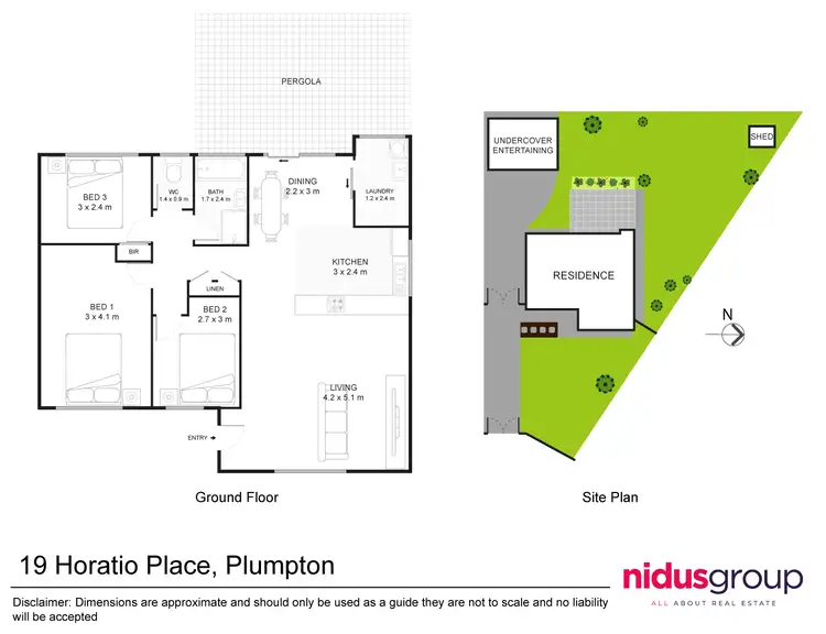 Floorplan of Homely house listing, 19 Horatio Place, Plumpton NSW 2761
