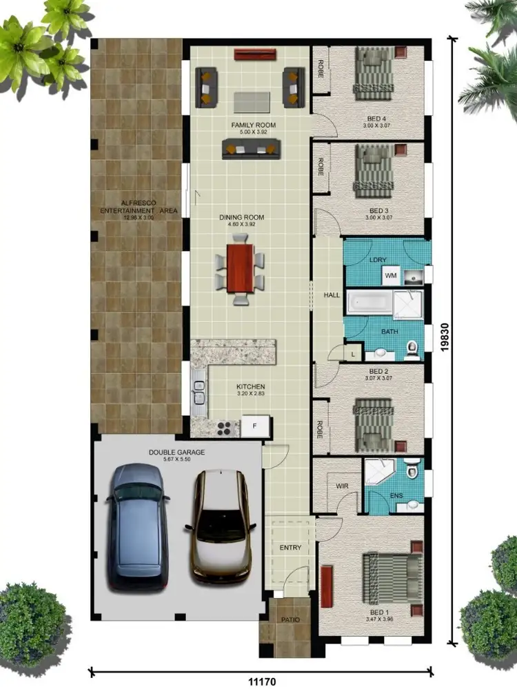 Floorplan of Homely house listing, Address available on request