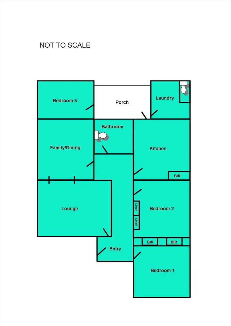 Floorplan of Homely house listing, 19 Brinkley Ave, Wendouree VIC 3355