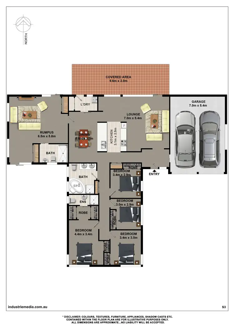 Floorplan of Homely house listing, 8 John Albert Close, Kellyville NSW 2155