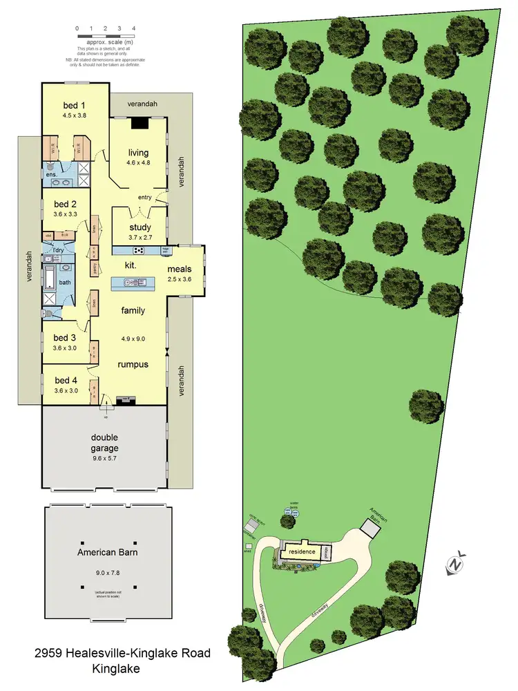 Floorplan of Homely house listing, 2959 Healesville - Kinglake Road, Kinglake VIC 3763