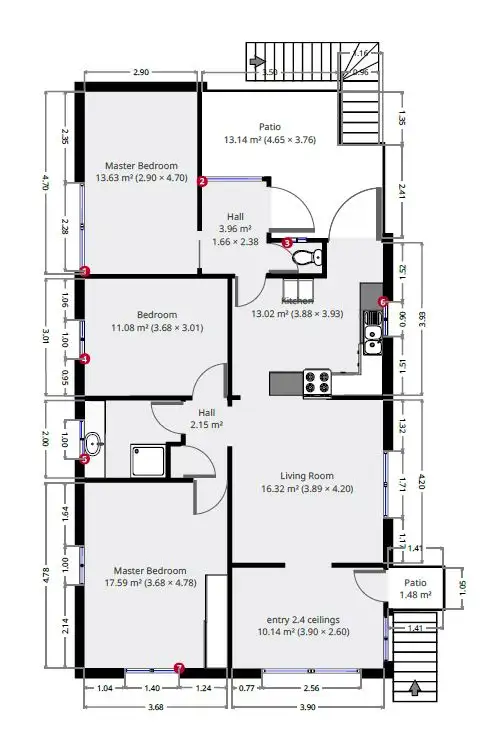 Floorplan of Homely house listing, 20 Winkworth Street, Bungalow QLD 4870