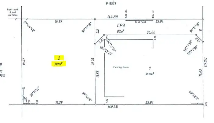 Floorplan of Homely land listing, Address available on request