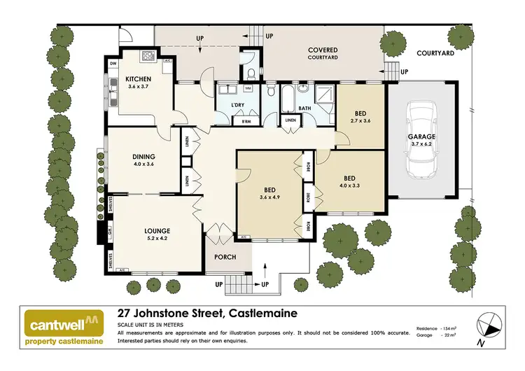 Floorplan of Homely house listing, 27 Johnstone Street, Castlemaine VIC 3450