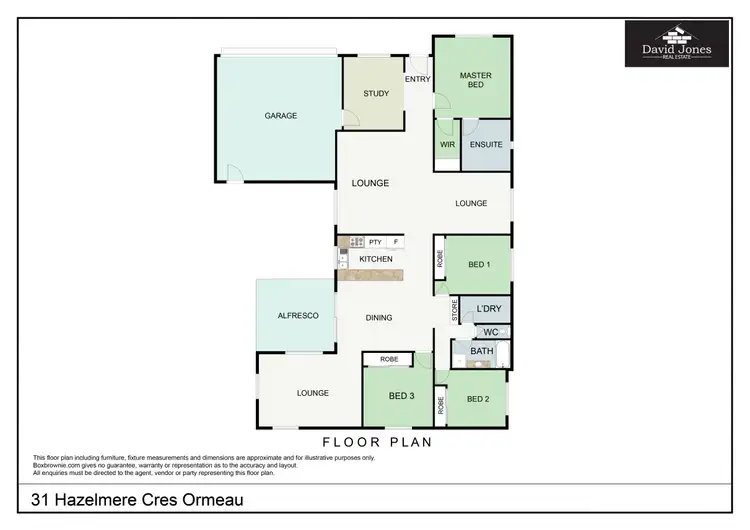 Floorplan of Homely house listing, 31 Hazelmere Crescent, Ormeau QLD 4208