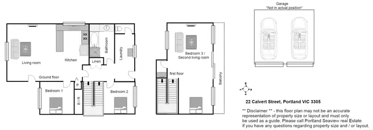 Floorplan of Homely house listing, 22 Calvert Street, Portland VIC 3305