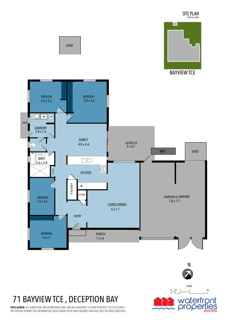 Floorplan of Homely house listing, 71 BAYVIEW TERRACE, Deception Bay QLD 4508