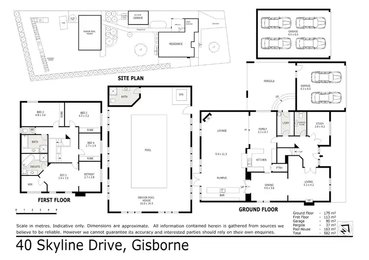 Floorplan of Homely house listing, 40 Skyline Drive, Gisborne VIC 3437