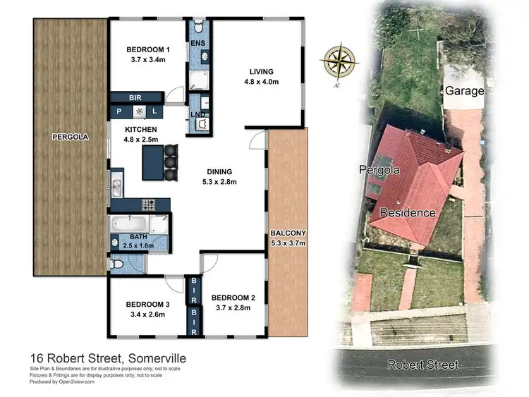 Floorplan of Homely house listing, 16 Robert Street, Somerville VIC 3912