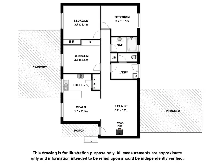 Floorplan of Homely house listing, 2 Battye Street, Millicent SA 5280
