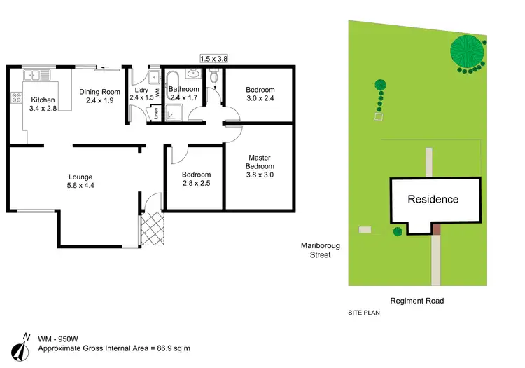 Floorplan of Homely house listing, 65 Regiment Road, Rutherford NSW 2320