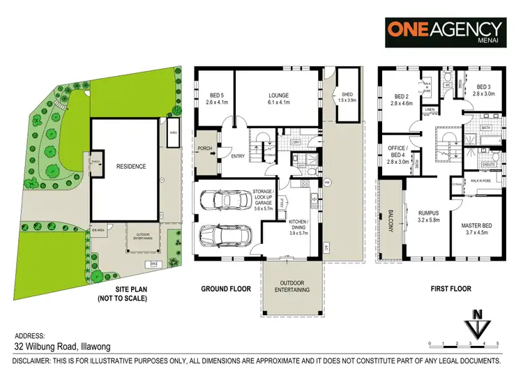 Floorplan of Homely house listing, 32 Wilbung Road, Illawong NSW 2234