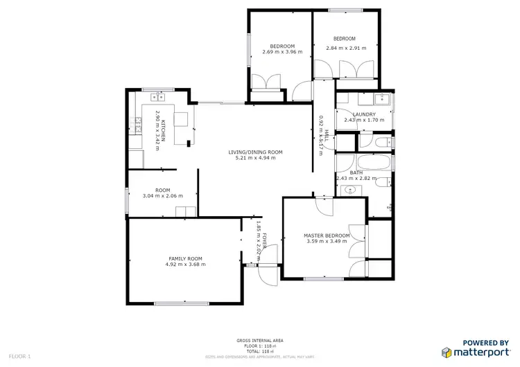 Floorplan of Homely house listing, 43 Maxwell Street, South Kalgoorlie WA 6430
