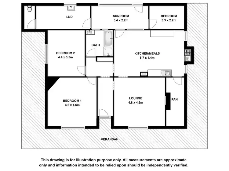 Floorplan of Homely house listing, 5177 Clay Wells Road, Wattle Range SA 5280