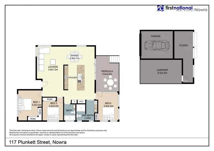 Floorplan of Homely house listing, 117 Plunkett Street, Nowra NSW 2541