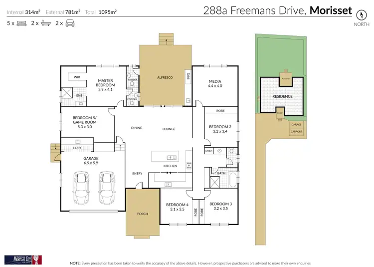 Floorplan of Homely house listing, 288A Freemans Drive, Cooranbong NSW 2265