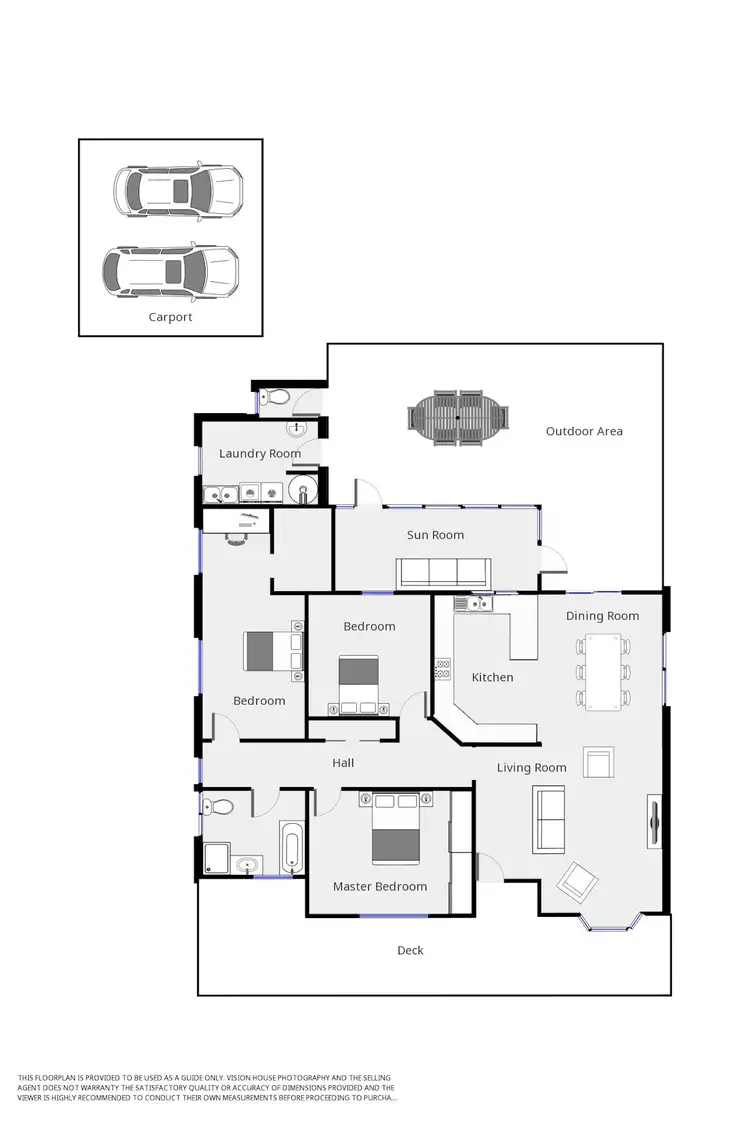 Floorplan of Homely house listing, 26 LACHLAN PARADE, Red Cliffs VIC 3496