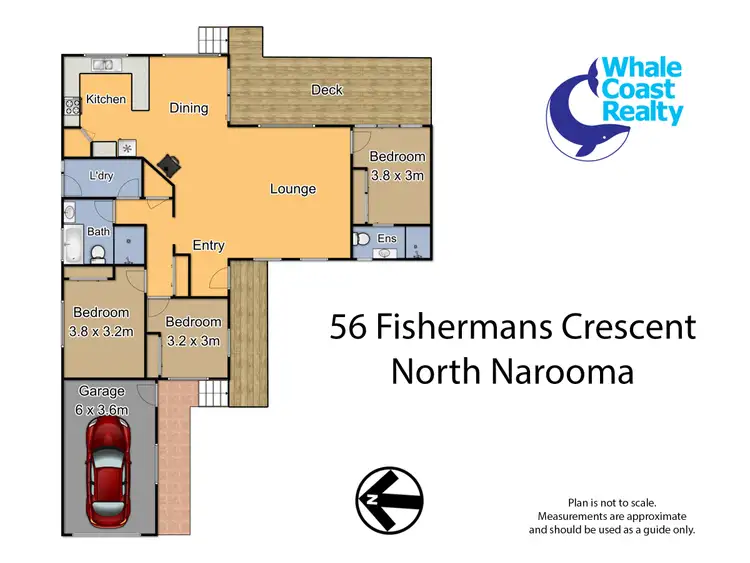 Floorplan of Homely house listing, 56 Fishermans Crescent, North Narooma NSW 2546
