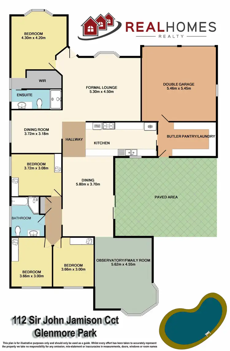 Floorplan of Homely house listing, 112 Sir John Jamison Circuit, Glenmore Park NSW 2745